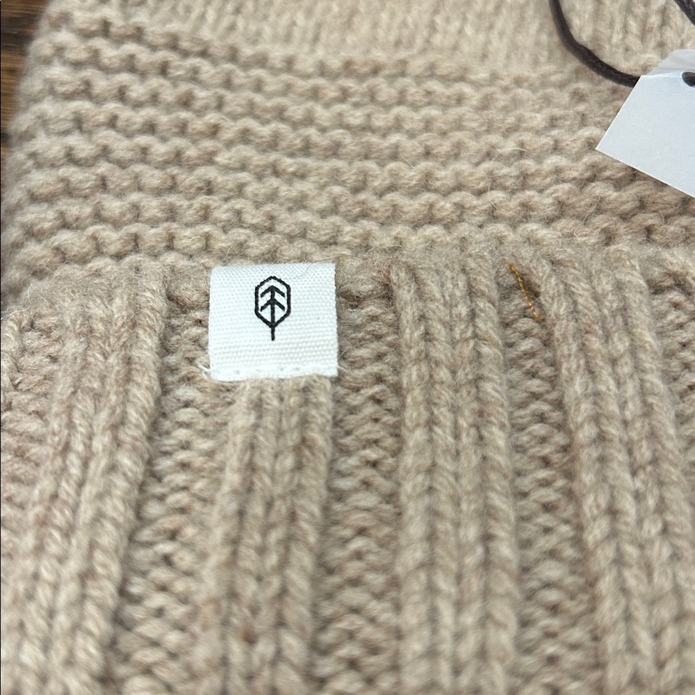 Will‎ + Bear 100% Australian Wool - Tasman “Fawn” Soft Wool Beanie BNWT - Picture 8 of 9